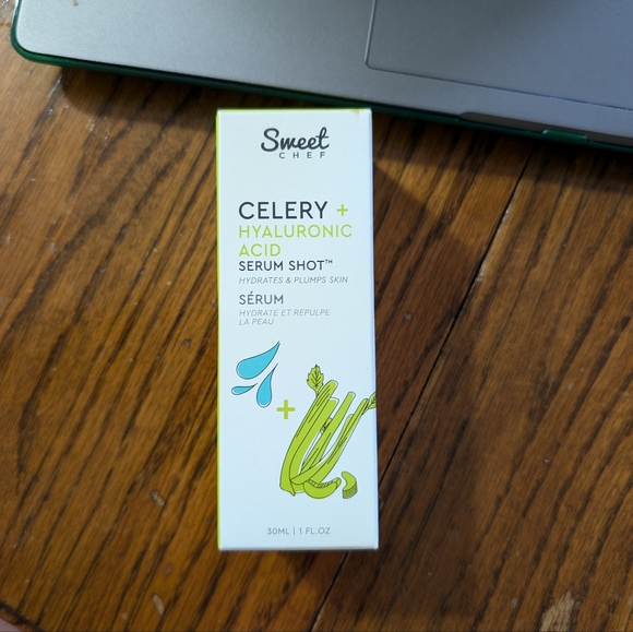 Sweet Chef Celery + Hyaluronic Acid Serum Shot 1fl.oz. 30mL - Picture 1 of 5